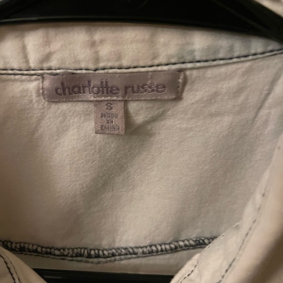 Charlotte Russe button up - Picture 3 of 3